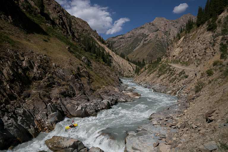 kirgistan kajak