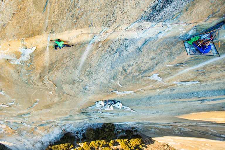 Kevin Jorgeson in „Dawn Wall“