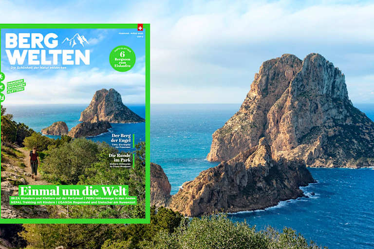 Jetzt überall im Zeitschriftenhandel – das Bergwelten Magazin (Februar/März 2020)