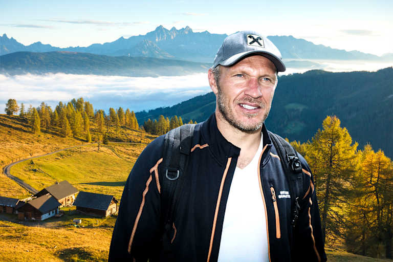 Hermann Maier in seiner Heimat Flachau