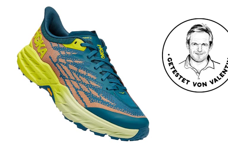 Hoka Speedgoat Trailrunning-Schuh getestet von Gerald Valentin
