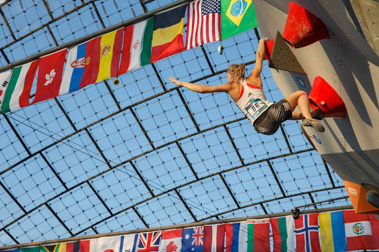 Boulder Weltcup Janja Garnbret
