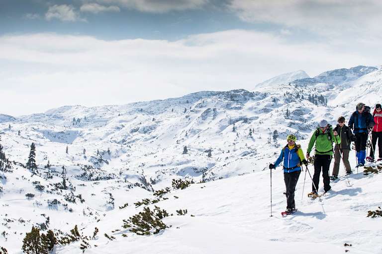Krippenstein Schneeschuhtouren