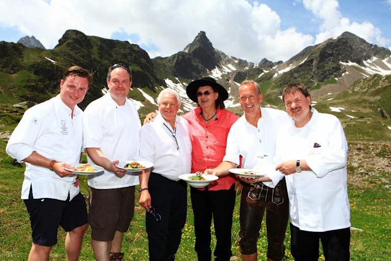 Spitzenköche bei der Eröffnung