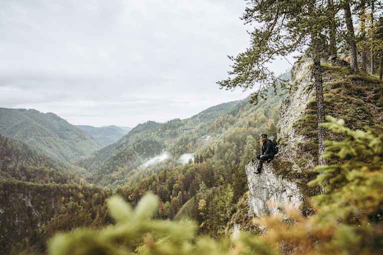 Der Luchs Trail führt durch die wilde Mitte Österreichs