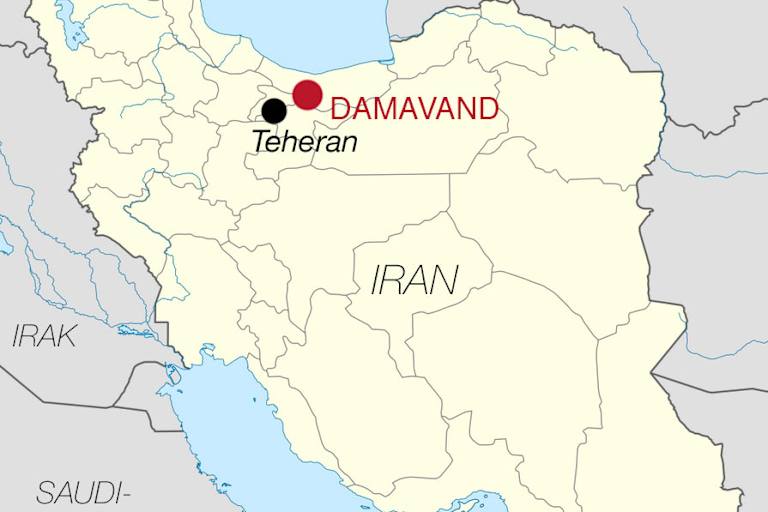 Map Iran