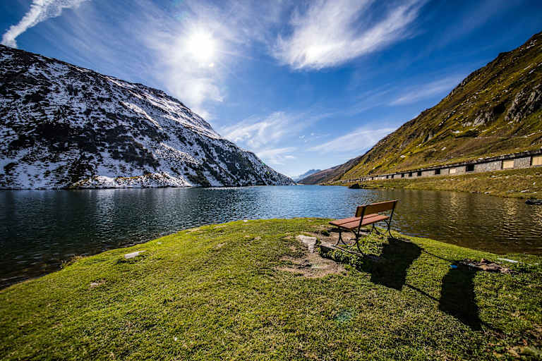 Wandern vom Oberalppass zur Rheinquelle