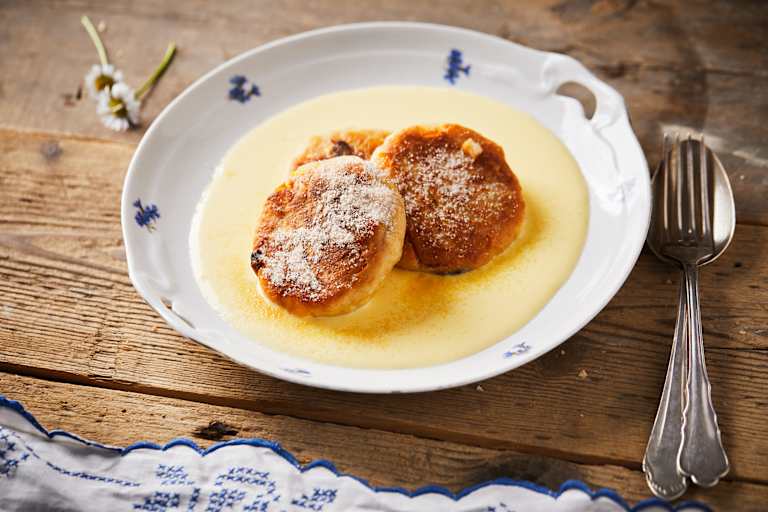 Am besten mit Vanillesoße: Süße Ofenschlupfer