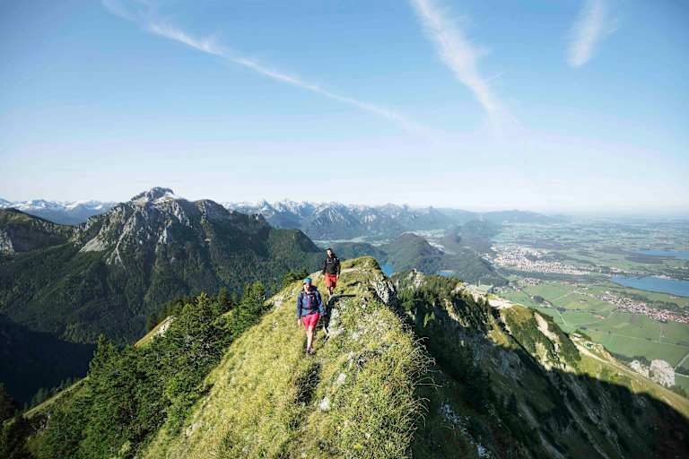 Unterwegs auf einsamen Pfaden im Ostallgäu