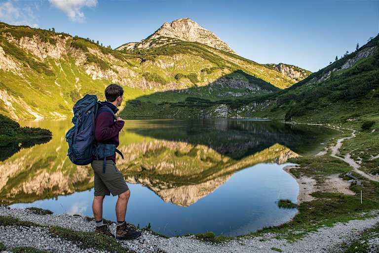 Ernst Merkinger am BergeSeen-Trail