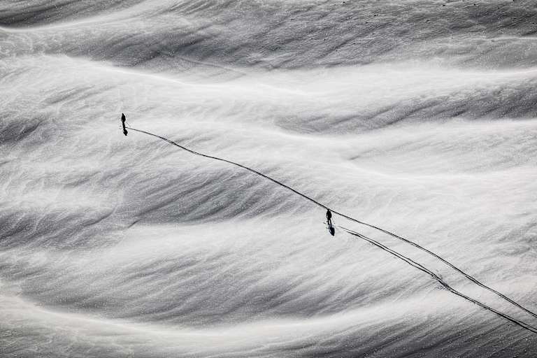 Freeriden in Davos