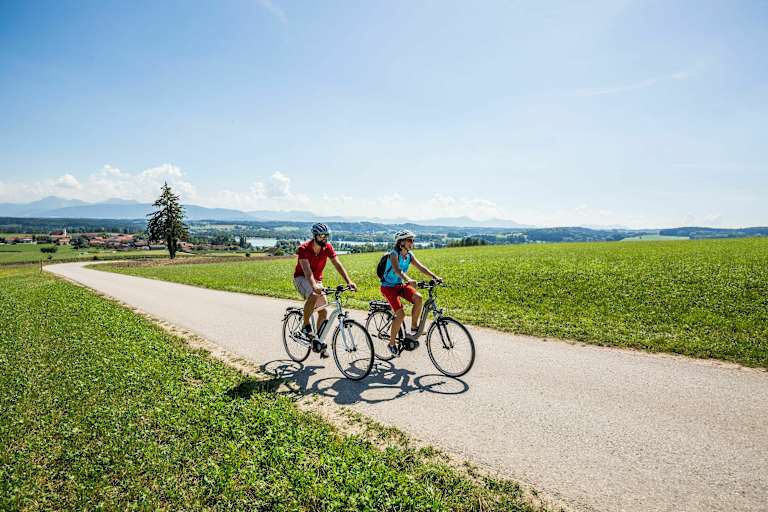 Radeln durch den Chiemgau