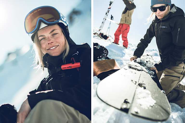Bibi Tölderer: Splitboard