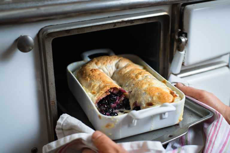 Heidelbeerstrudel