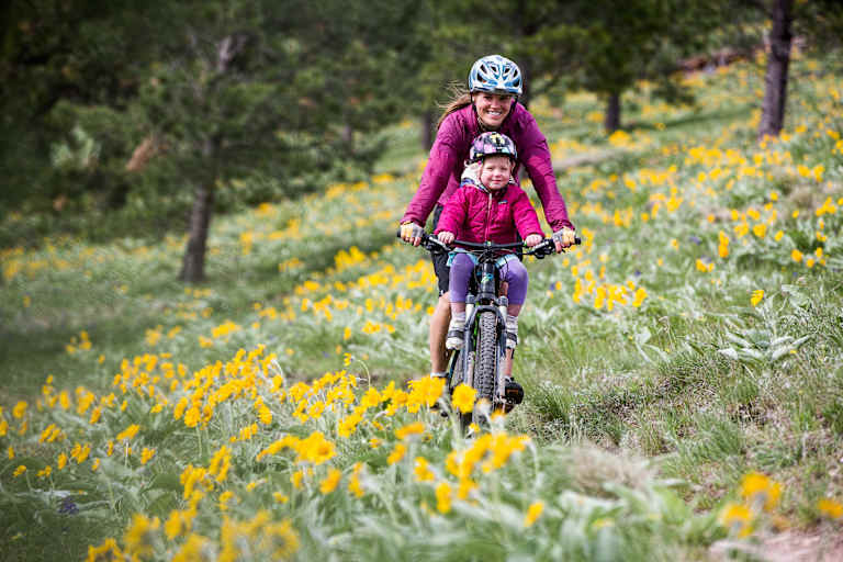 Radfahren mit Kleinkindern