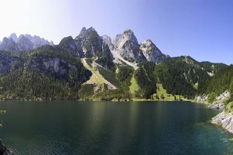 Der Vorderer Gosausee – das Auge Gottes – zu Füßen des Königs Dachstein