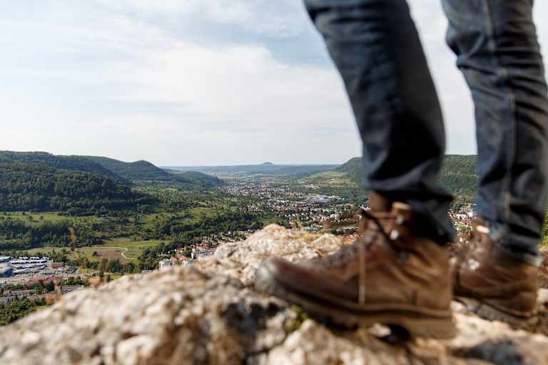 Albtraufgänger - Aussicht vom Albtrauf