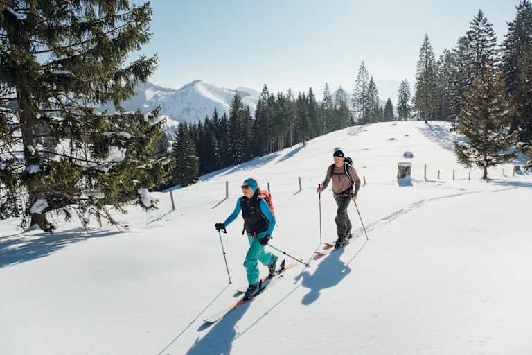 Skitour in der schönen Umgebung des Wendelsteins.