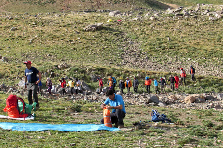 Bergsteigen Iran