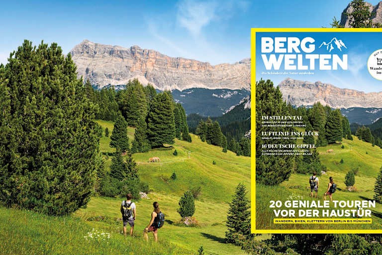 Das neue Bergwelten-Magazin (April/Mai 2019)