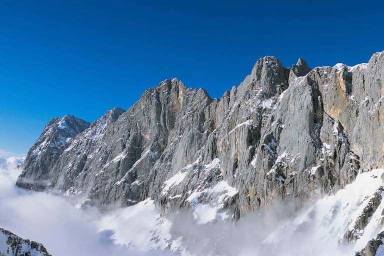 Blick auf den Steirischen Dachstein