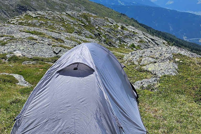 Discounterzelt, Campingzelt, Wandern