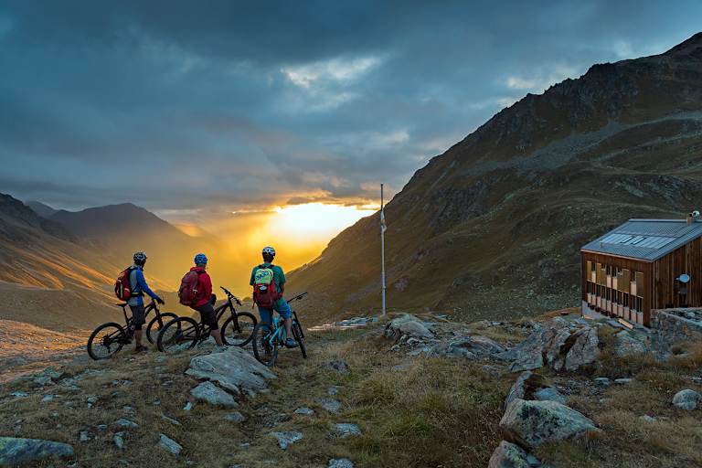 Mountainbike Engadin Schweiz