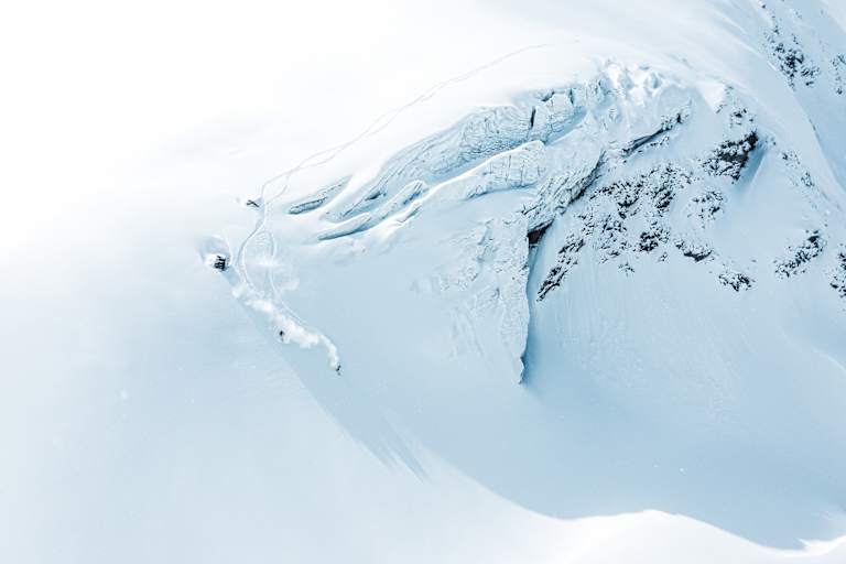 Freeriden am Kaunertaler Gletscher
