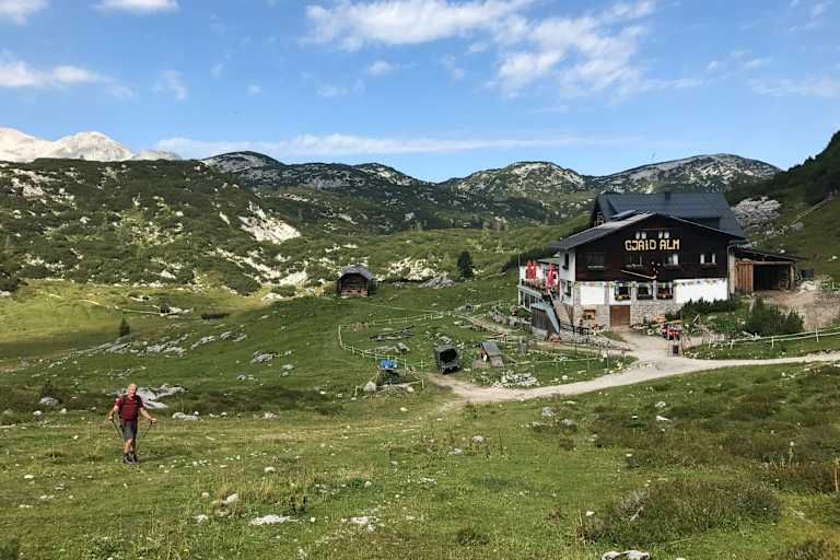 Die Gjaid Alm am Krippenstein