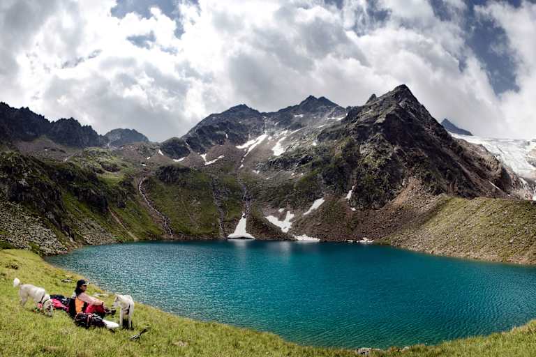 Grünausee in den Stubaier Alpen