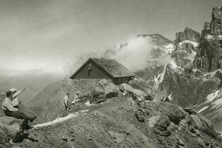 Grünhornhütte historisch