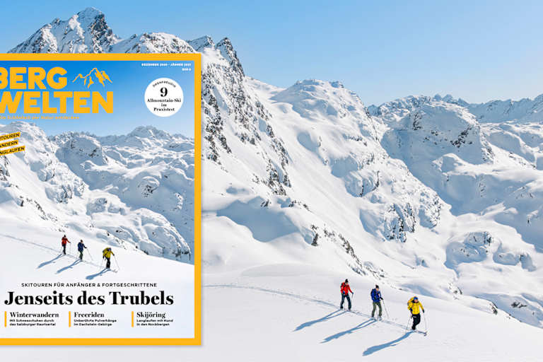 Bergwelten Magazin, Ausgabe Dezember 2020/Jänner 2021