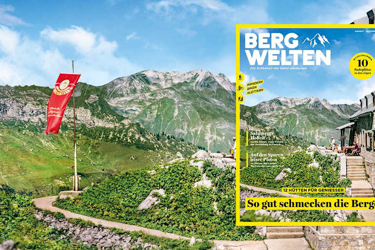 Das aktuelle Bergwelten Magazin (August/September 2020)