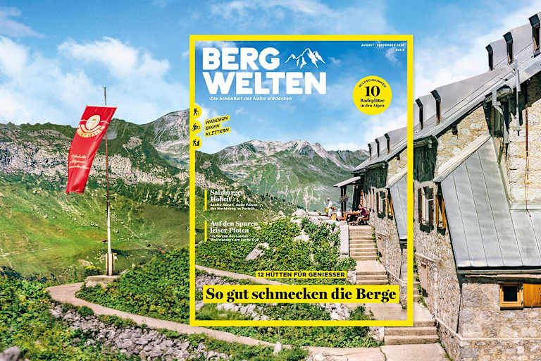 Das aktuell Bergwelten Magazin (August/September 2020)