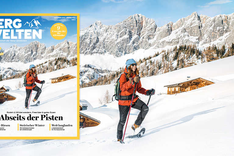 Das aktuelle Bergwelten Magazin (Dezember 2019/Jänner 2020)