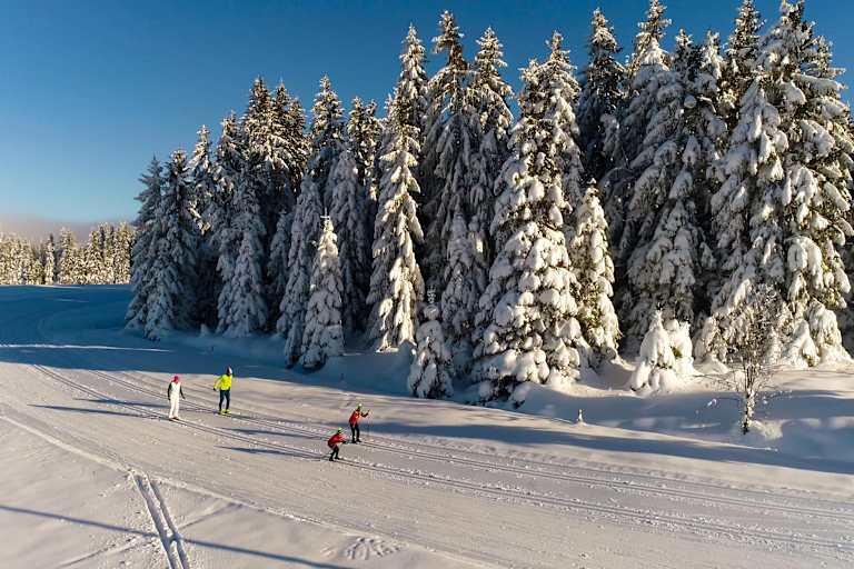 Loipenwandern: Die schönsten mehrtägigen Langlaufstrecken in Deutschland und der Schweiz