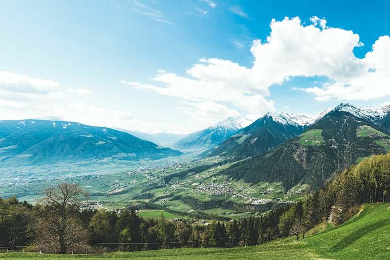 Blick auf Meran