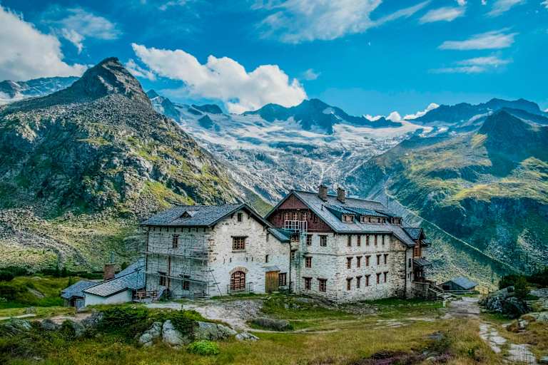 Berliner Hütte in den Zillertaler Alpen