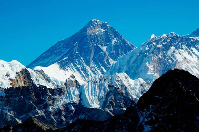 Der Mount Everest (8.848 m)