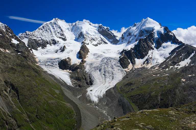 Piz Bernina Morteratschgletscher