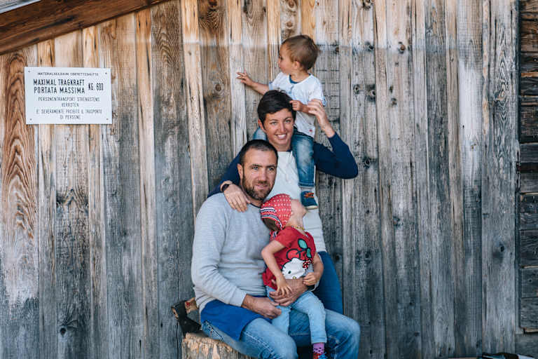 Die Hütenfamilie.