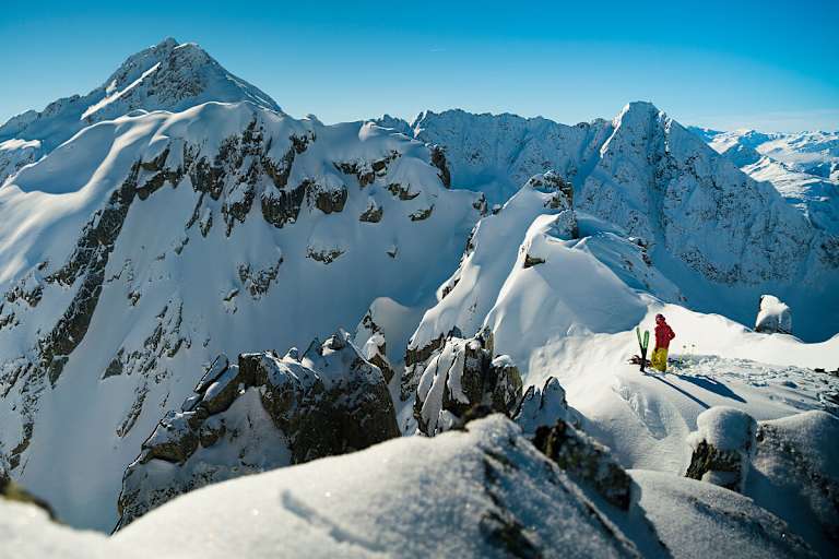 Wir begleiten Nadine Wallner in ihre Heimat am Arlberg