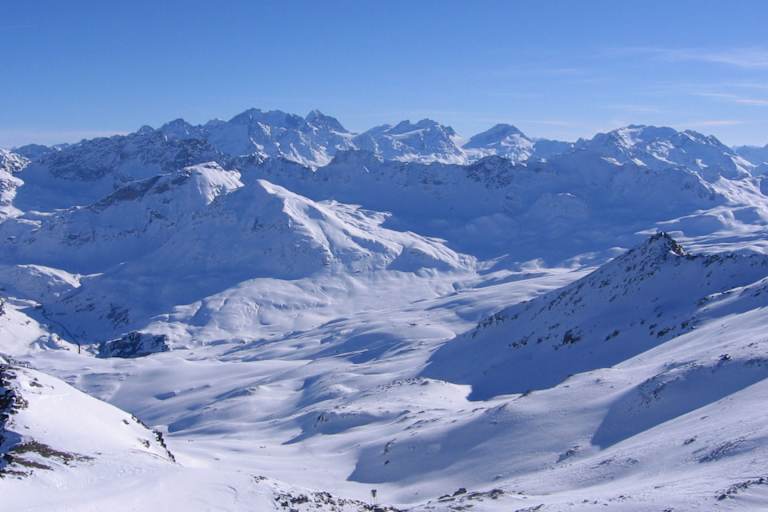 Platta-Gruppe in Graubünden: Roccabella und Piz Grevasalvas