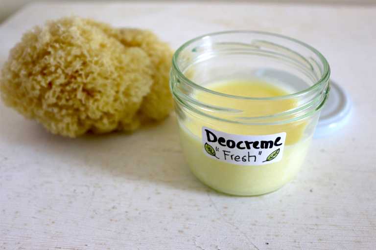Die Deocreme „Fresh“
