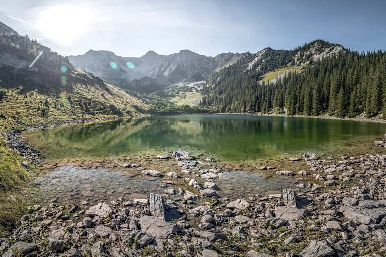 Der Soiernsee im Karwendel, Mittenwald