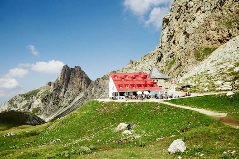 Das Tierser Alpl-Schutzhaus im Portrait