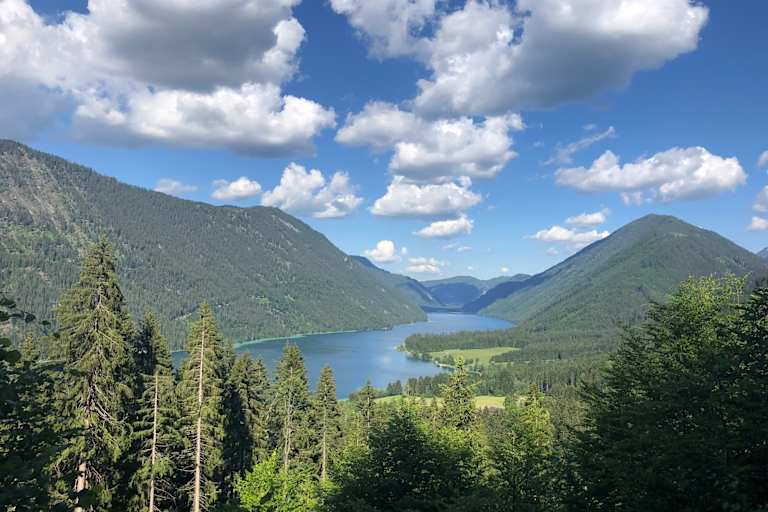 Der Weissensee in Kärnten