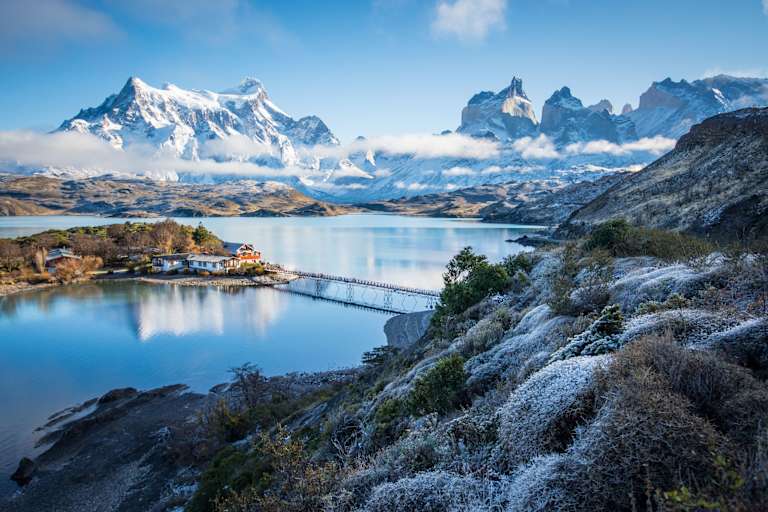 Patagonien Pehoe Lake Torres del Paine