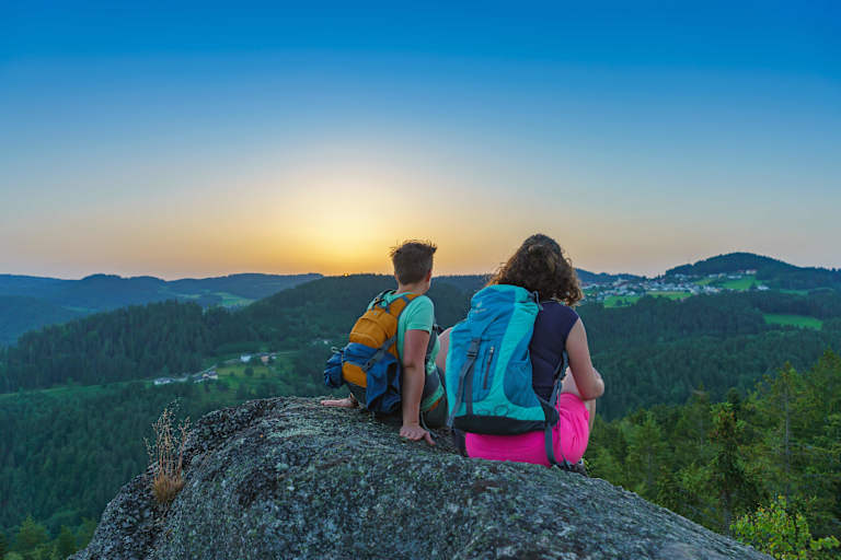 Abendstimmung am Herzogreitherfelse