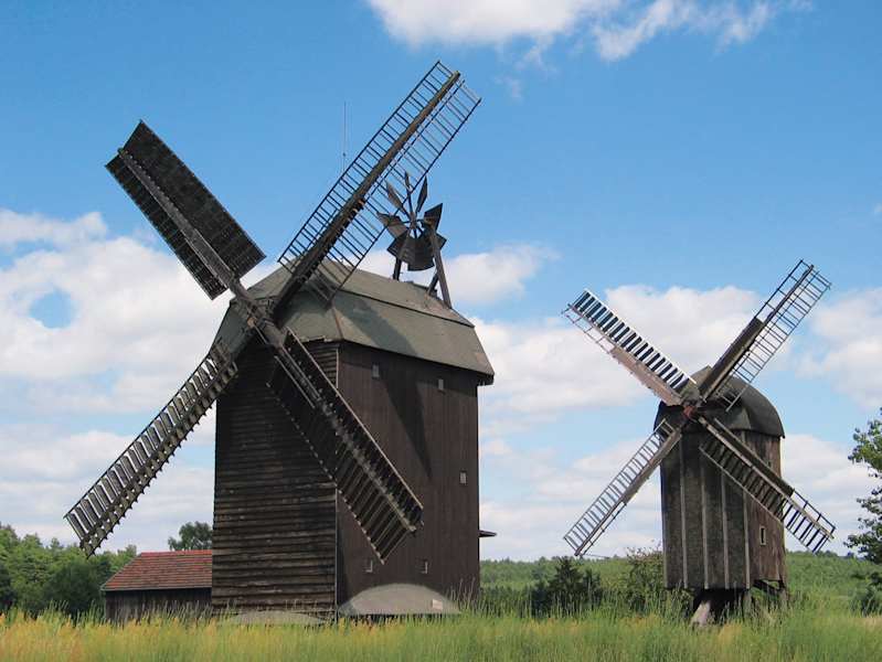 Windmühlen bei Langerwisch